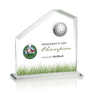 Andover VividPrint™ Golf Award - Clear