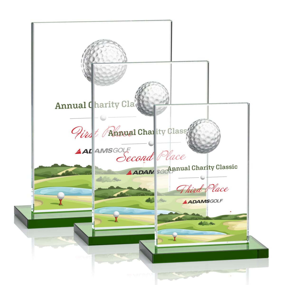 Cumberland VividPrint™ Golf Award - Green 