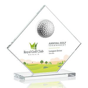 Barrick Golf VividPrint™ Award - Clear