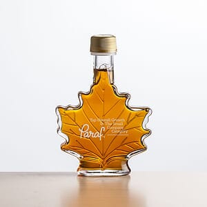 Maple Syrup - Maple Leaf - Deep Etch