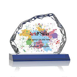 Aspen Iceberg VividPrint™ Award on Base