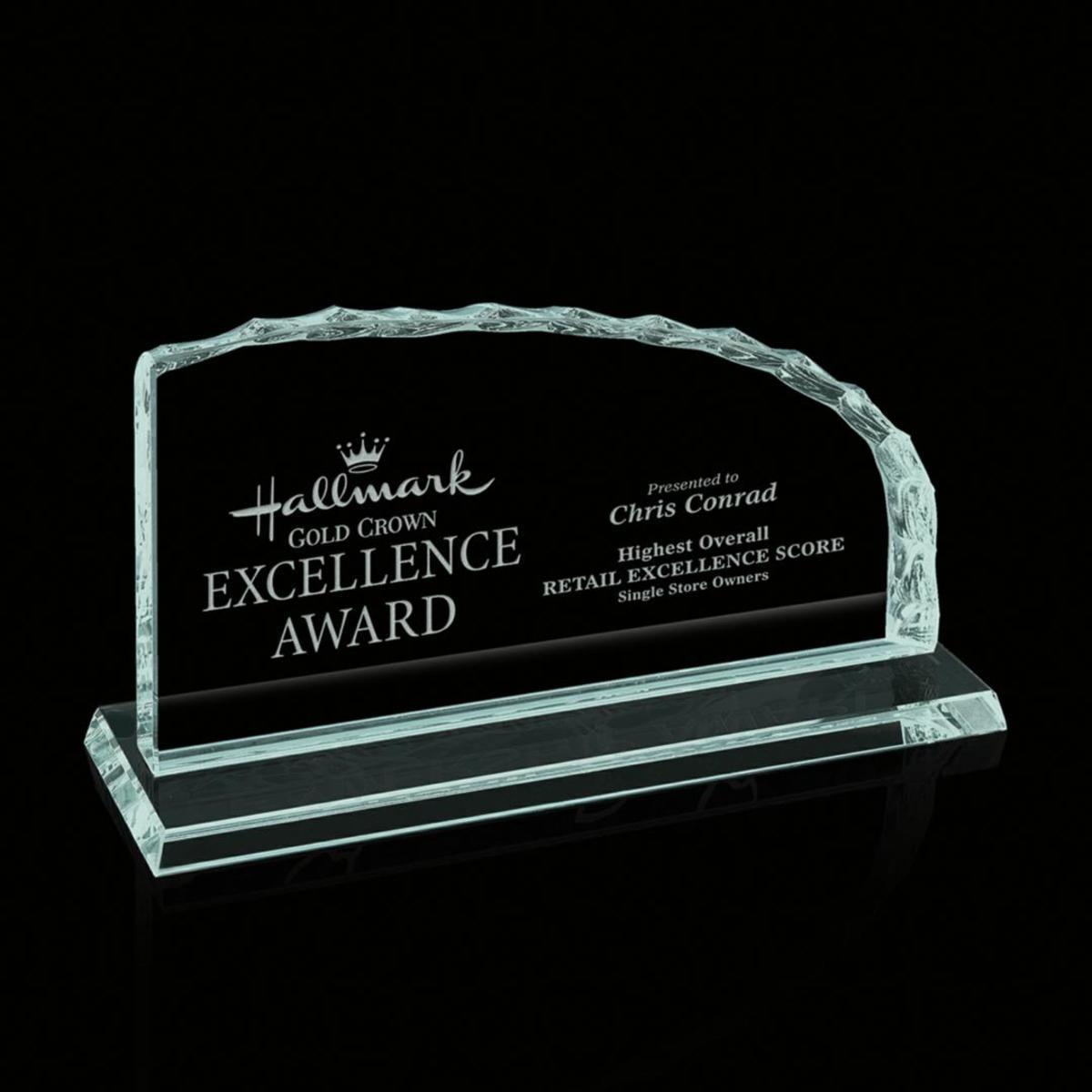 Horizontal Iceberg Award - Jade