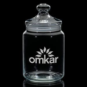 Somerset Jar & Lid - Deep Etch