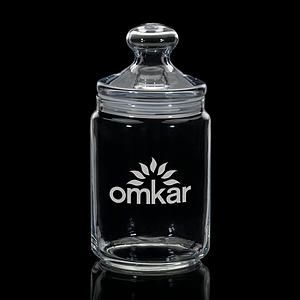 Somerset Jar & Lid - Deep Etch