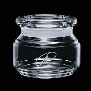 Pescara Jar & Lid - Deep Etch