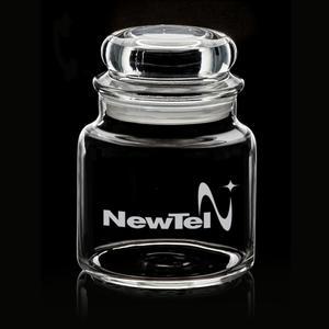 Bradwick Jar & Lid - Deep Etch