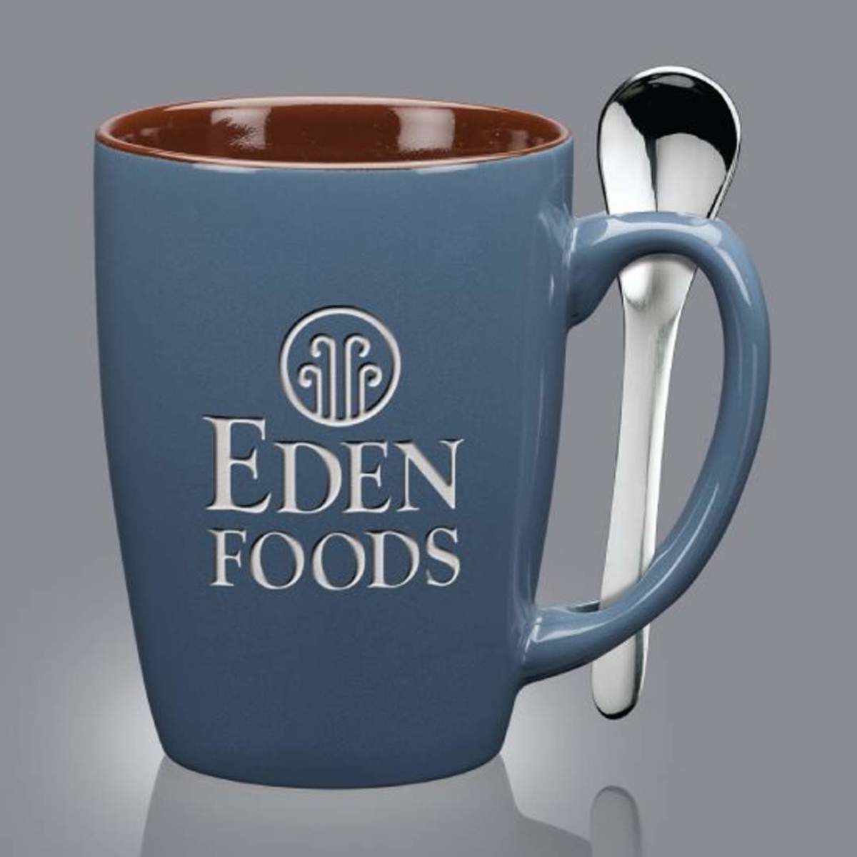 Roberta Mug & Spoon - Deep Etch