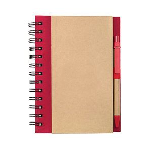 Store Name Spiral Bound Notebook & Harvest Pen