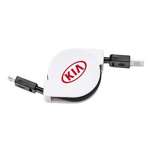 Dual Retractable Charging Cable