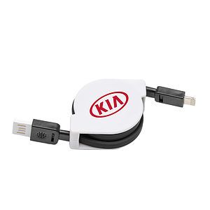 Dual Retractable Charging Cable