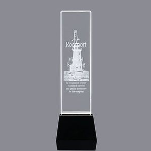 Robson 3D Award on Base - Black