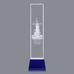 Robson 3D Award on Base - Blue