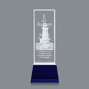 Robson 3D Award on Base - Blue