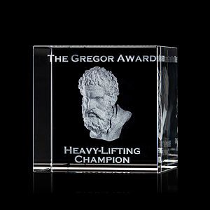 Granby Cube Award 3D