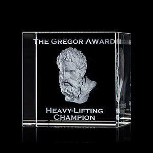 Granby Cube Award 3D