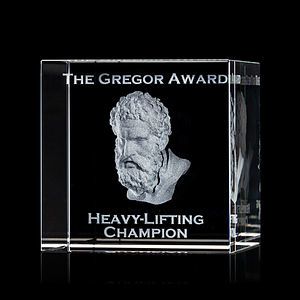 Granby Cube Award 3D
