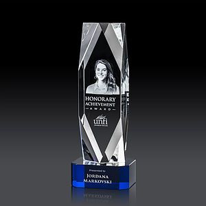 Delta 3D Award on Base - Blue