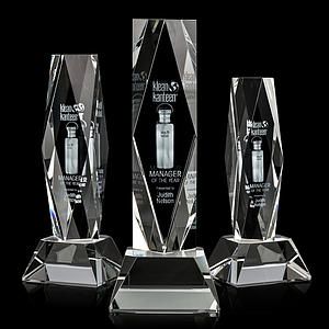 President 3D Award on Base - Clear