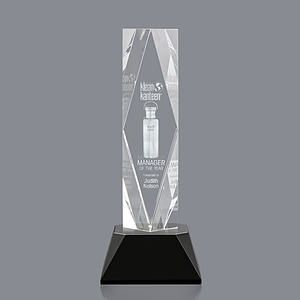 President 3D Award on Base - Black