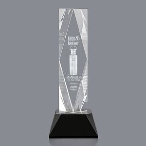 President 3D Award on Base - Black