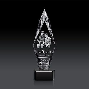 Manilow Award on Paragon Base (3D) - Black