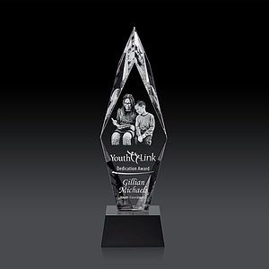 Manilow Award on Robson Base (3D) - Black
