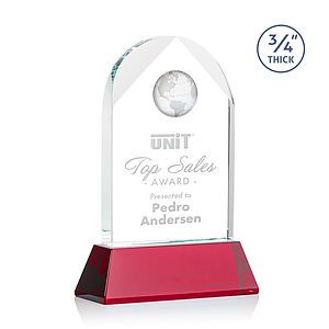 Blake Globe on Newhaven - Red