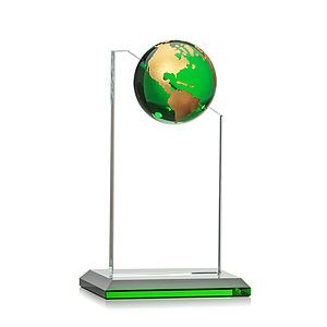Arden Globe Award - Green/Gold
