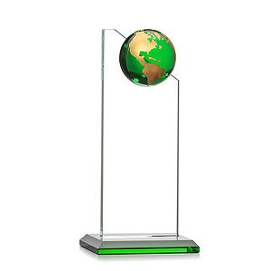 Arden Globe Award - Green/Gold