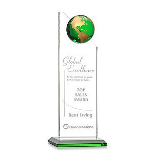 Arden Globe Award - Green/Gold