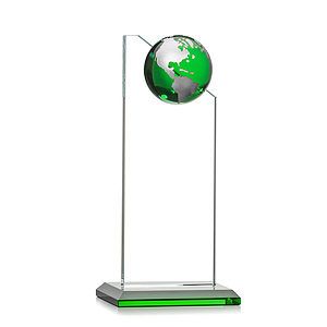 Arden Globe Award - Green/Silver