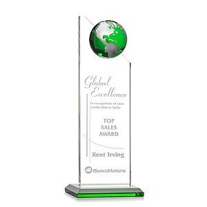 Arden Globe Award - Green/Silver