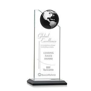 Arden Globe Award - Black/Silver