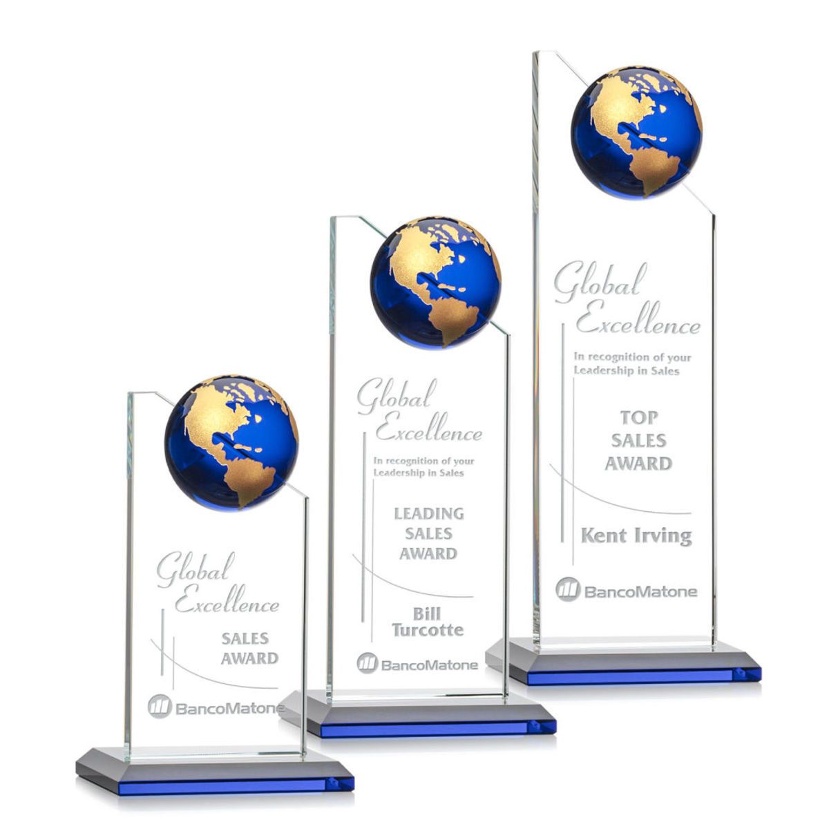 Arden Globe Award - Blue/Gold