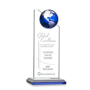 Arden Globe Award - Blue/Silver
