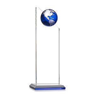 Arden Globe Award - Blue/Silver
