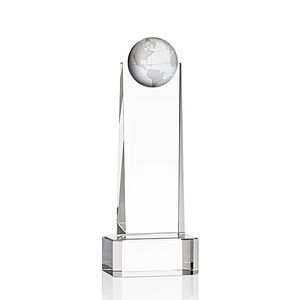 Sherbourne Globe Award on Base - Clear