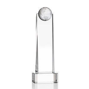 Sherbourne Globe Award on Base - Clear