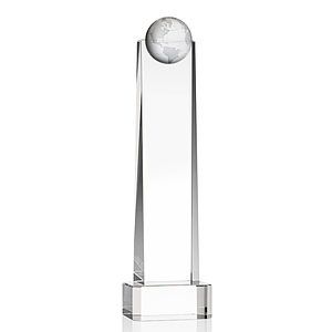 Sherbourne Globe Award on Base - Clear