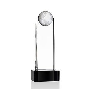 Sherbourne Globe Award on Base - Black