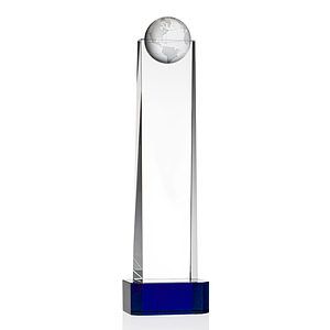 Sherbourne Globe Award on Base - Blue