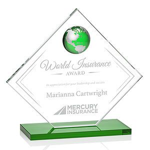 Ferrand Globe Award - Green/Silver