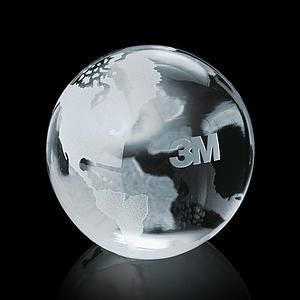 Globe Paperweight - Clear