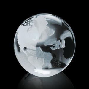 Globe Paperweight - Clear