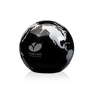 Globe Paperweight - Black