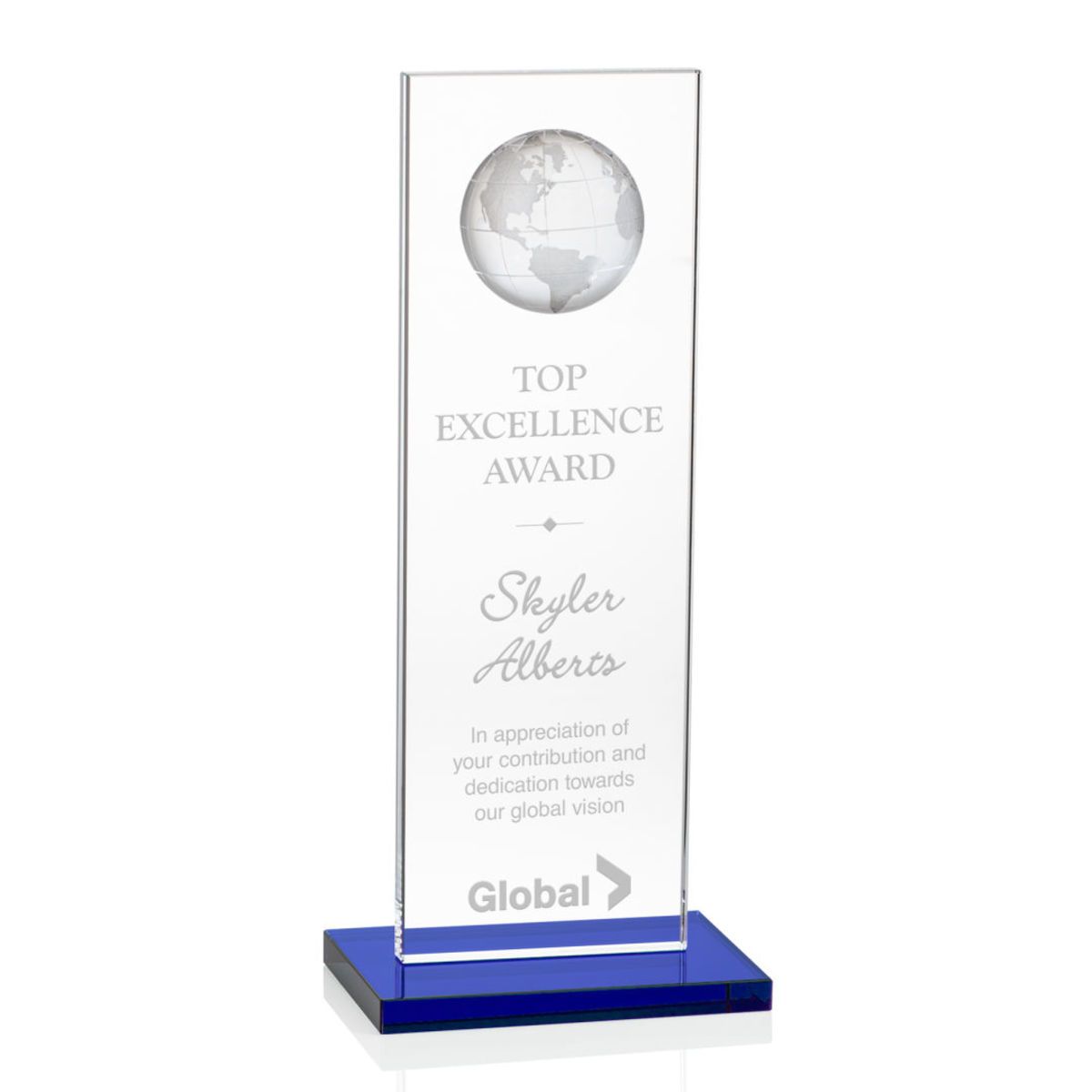 Brannigan Globe Award - Blue