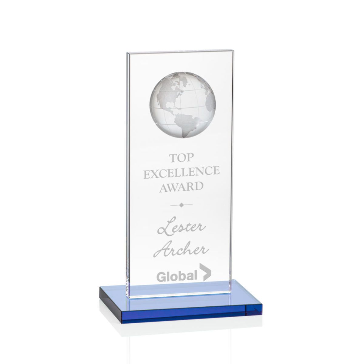 Brannigan Globe Award - Sky Blue