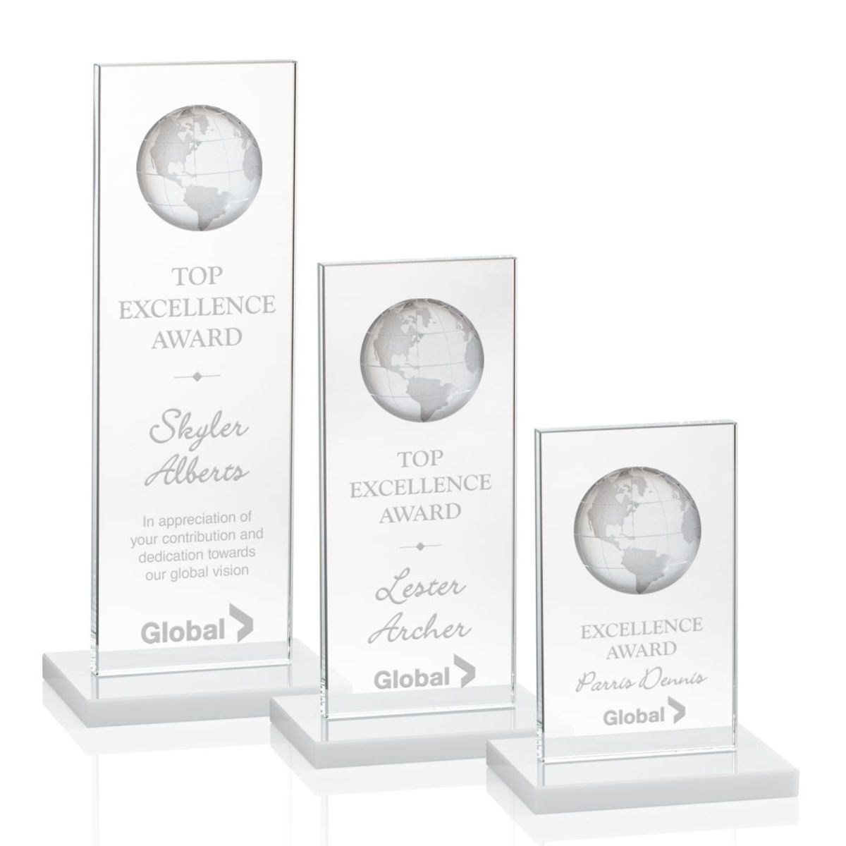 Brannigan Globe Award - White 