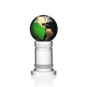 Colverstone Globe Award - Green/Gold
