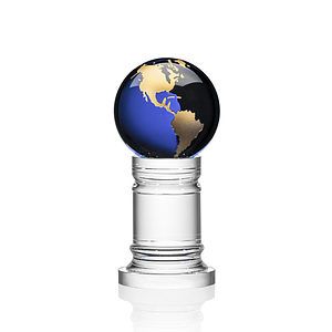 Colverstone Globe Award - Blue/Gold